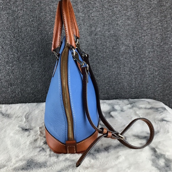 Dooney & Bourke Pebbled Leather Zip Zip Satchel - Picture 5 of 14